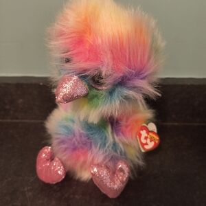 Ty Multicolor Plush Ostrich